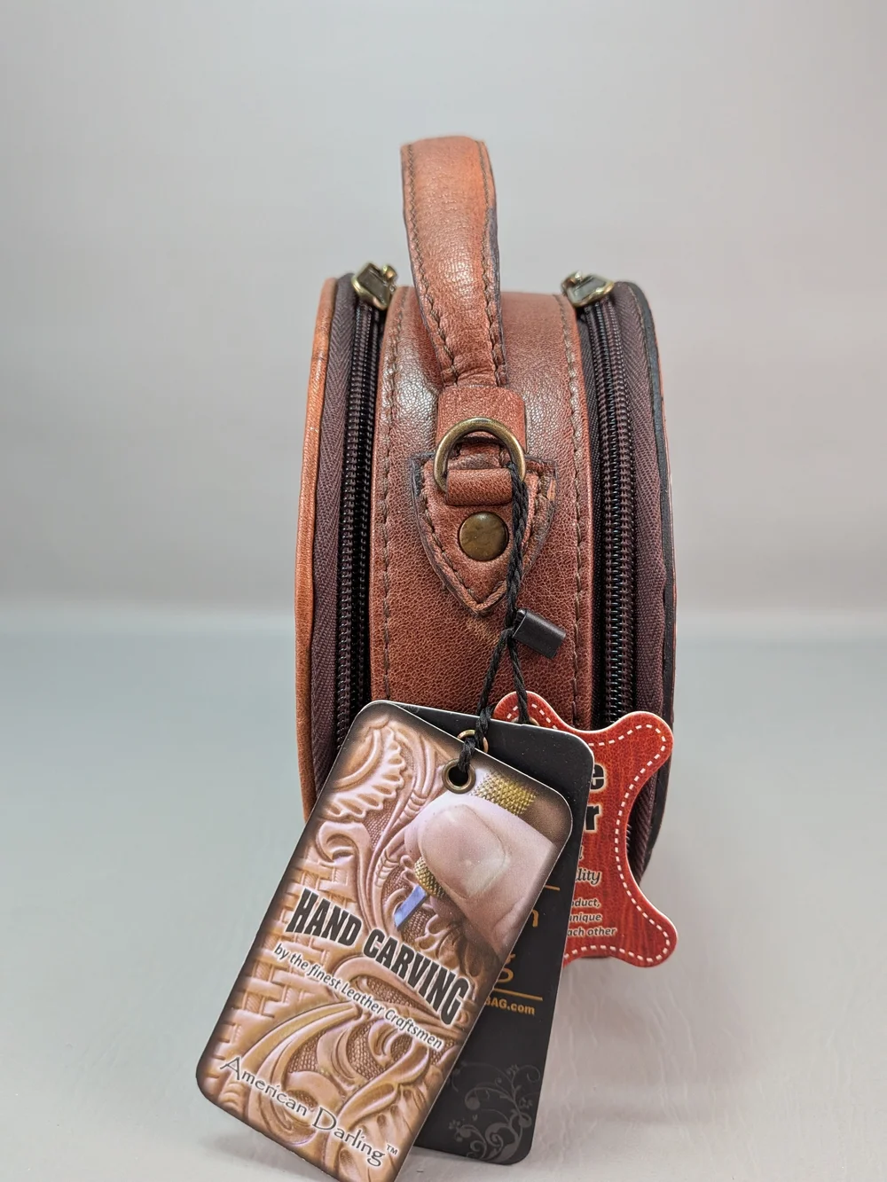 American Darling hand tooled